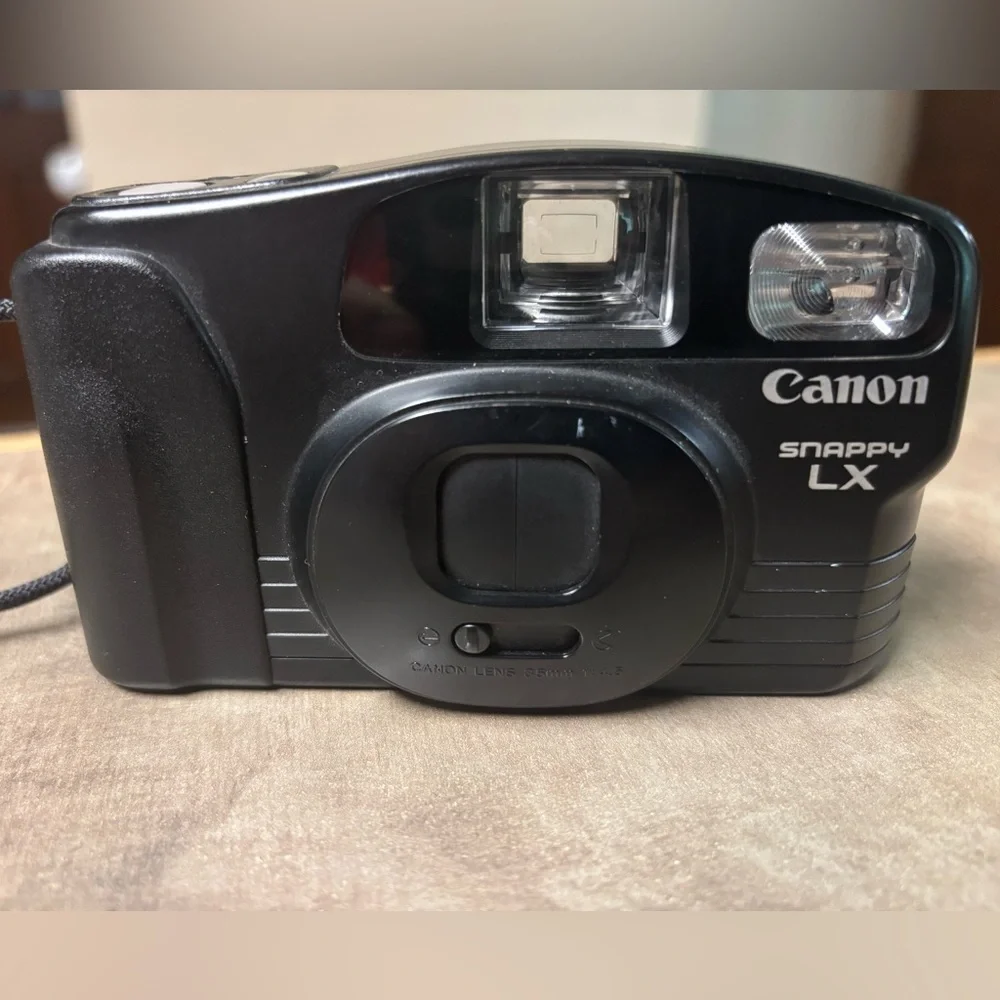 Canon Snap LX Compact Black Camera
